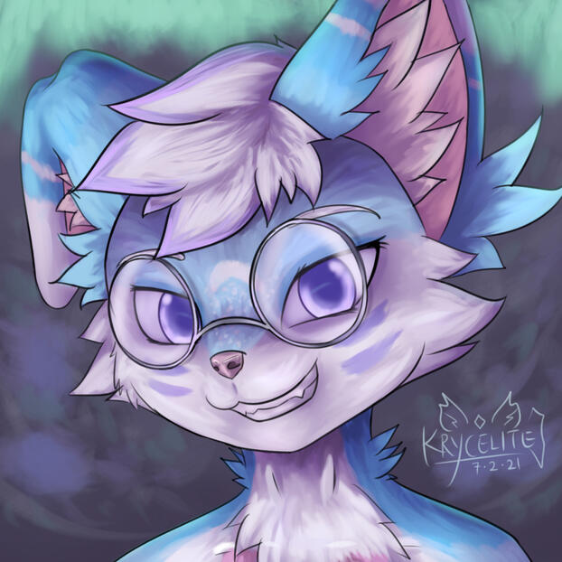 Aurora bust icon (character by mizukilun)